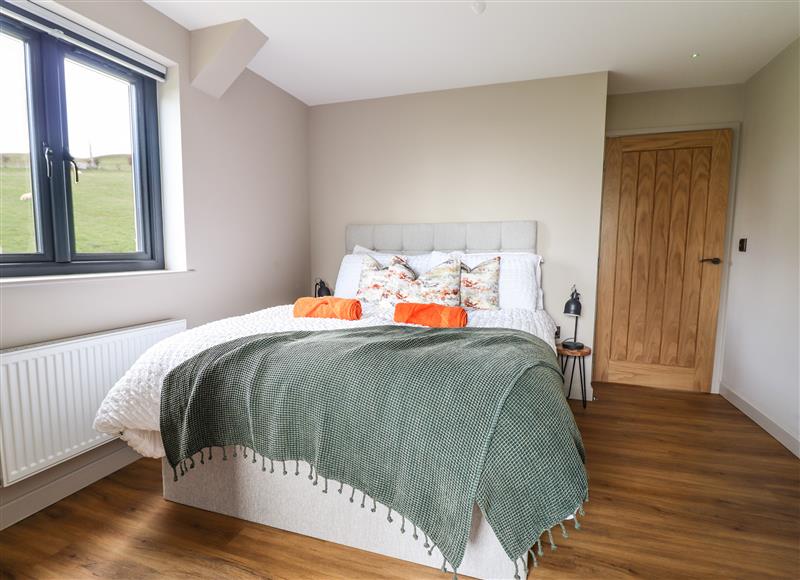 One of the 2 bedrooms at Mynydd Y Glyn Lodge, Llanfyllin near Llanrhaeadr-Ym-Mochnant