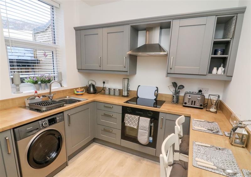 This is the kitchen at Myrtle Cottage, Garstang