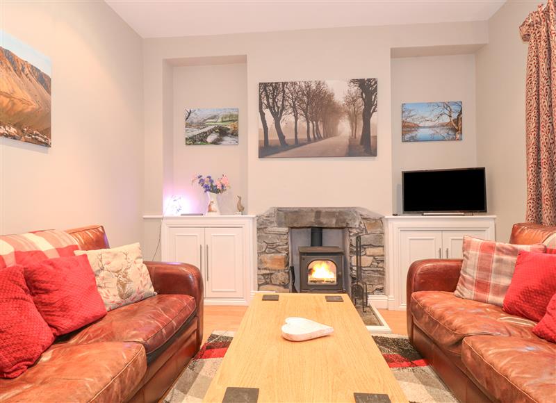 Relax in the living area at Myrtle Cottage, Windermere