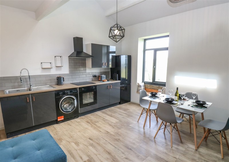 Kitchen at Myrtle Loft, Cross Roads