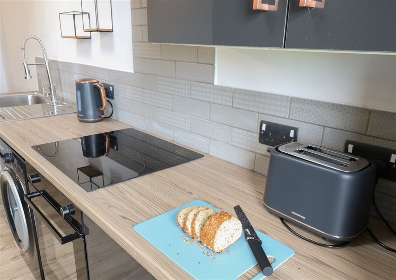 The kitchen at Myrtle Loft, Cross Roads