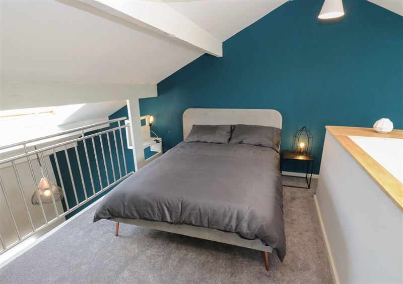 This is a bedroom at Myrtle Loft, Cross Roads
