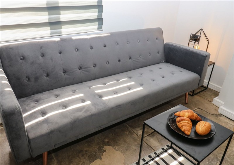 Relax in the living area at Myrtle Nook, Cross Roads