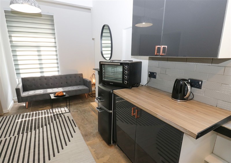 The kitchen at Myrtle Nook, Cross Roads