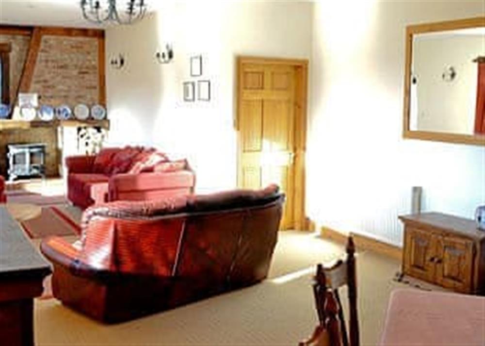 Living room at Myton House in Thornton Steward, near Middleham, North Yorkshire