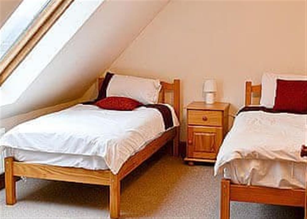 Twin bedroom at Myton House in Thornton Steward, near Middleham, North Yorkshire