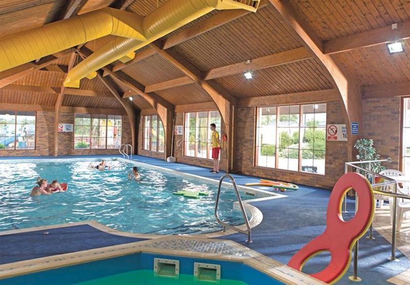 Indoor heated swimming pool at Nairn Lochloy in Morayshire, Northern Highlands