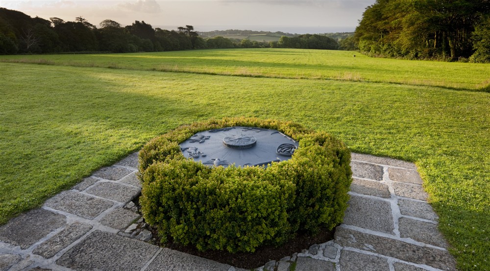 The grounds at Nanceglos House in Nr Penzance, Cornwall