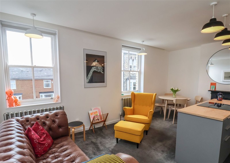 Relax in the living area at Nancys Blushes, Saltburn-By-The-Sea