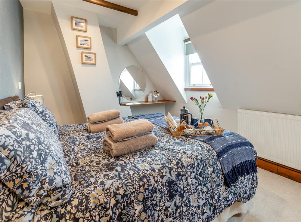 Double bedroom at Nans Cottage in Whitby, North Yorkshire