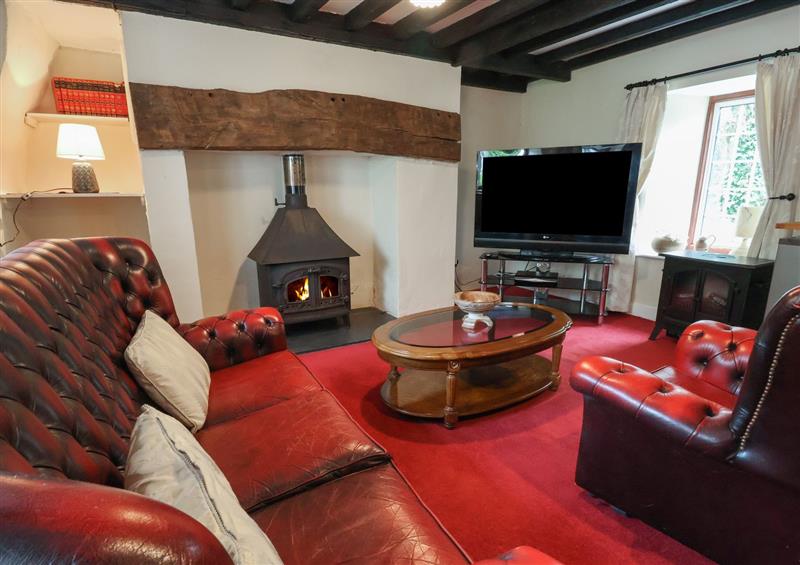 Relax in the living area at Nant Coed Annex, Rhyd-Y-Foel near Abergele