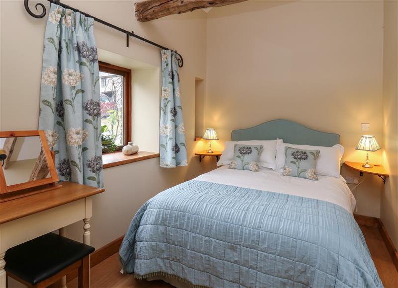 One of the 2 bedrooms at Nant Glas, Pumpsaint near Lampeter