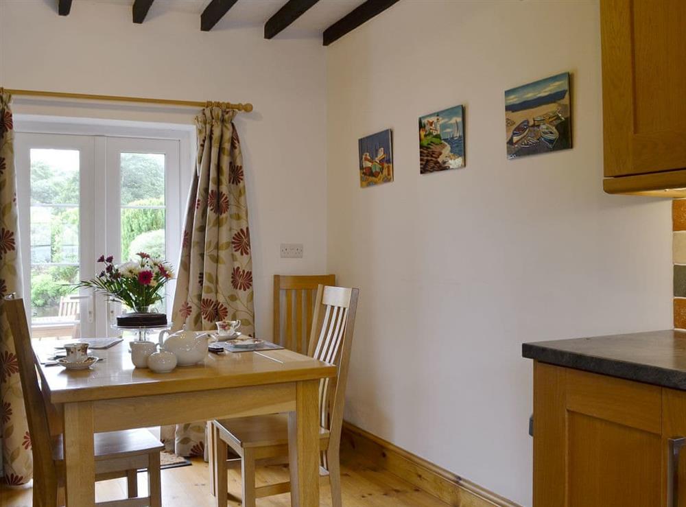 Wonderful kitchen/ dining room at Nant y Bwthyn in Dol-y-Bont, near Borth, Cardigan-Ceredigion, Dyfed