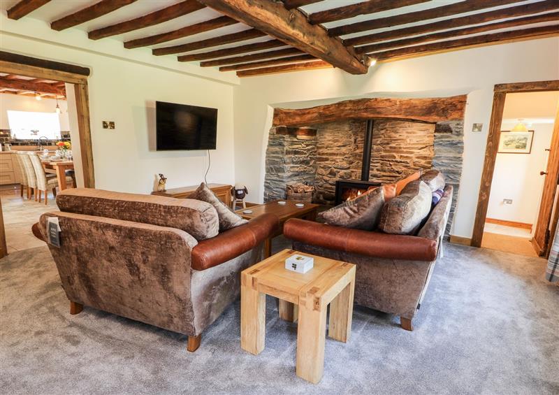 The living room at Nant Y Celyn, Clocaenog near Clawdd-Newydd