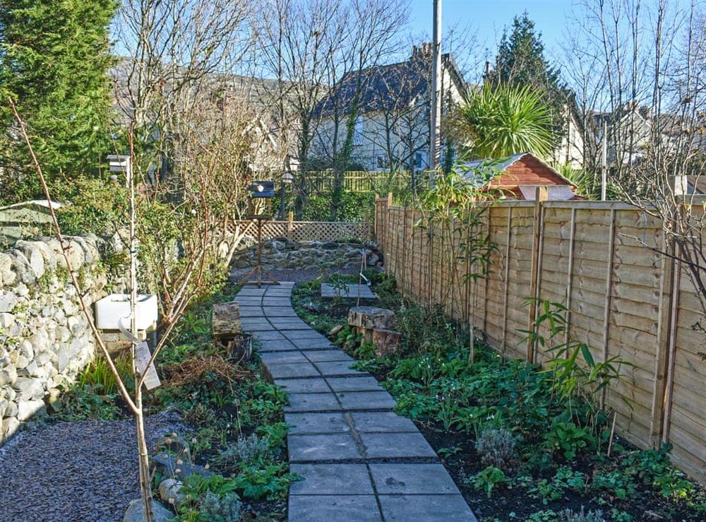 Garden at Nant Y Felin in Llanfairfechan, near Conwy, Gwynedd