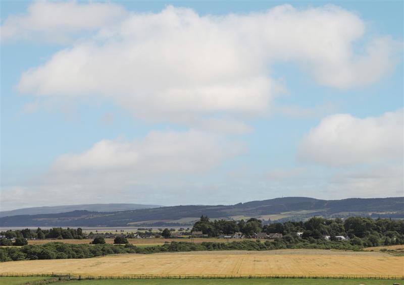 The setting around Nanville at Nanville, Ardnagrask near Beauly