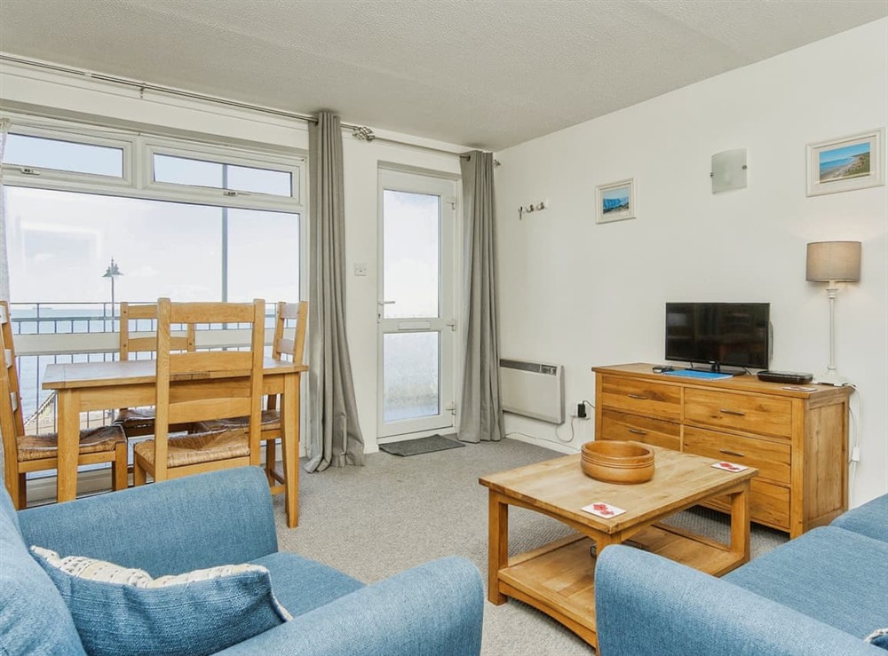 Open plan living space at Napier Sands in Shanklin, Isle of Wight