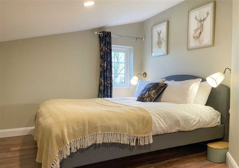 One of the 3 bedrooms at Narrow Gauge Cottage, Armoy