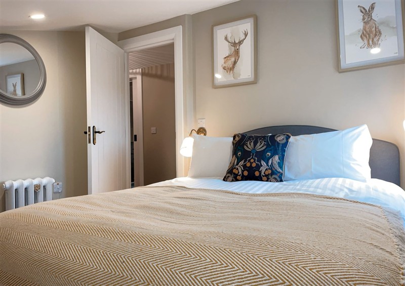 This is a bedroom at Narrow Gauge Cottage, Armoy