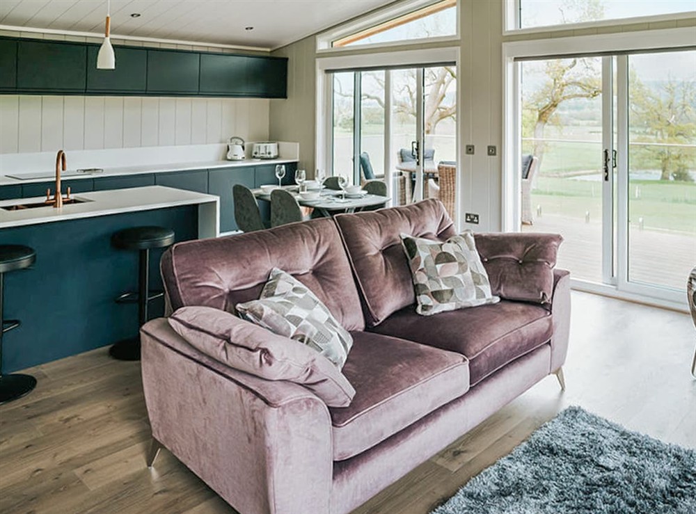 Open plan living space at Nash in Clitheroe, Lancashire