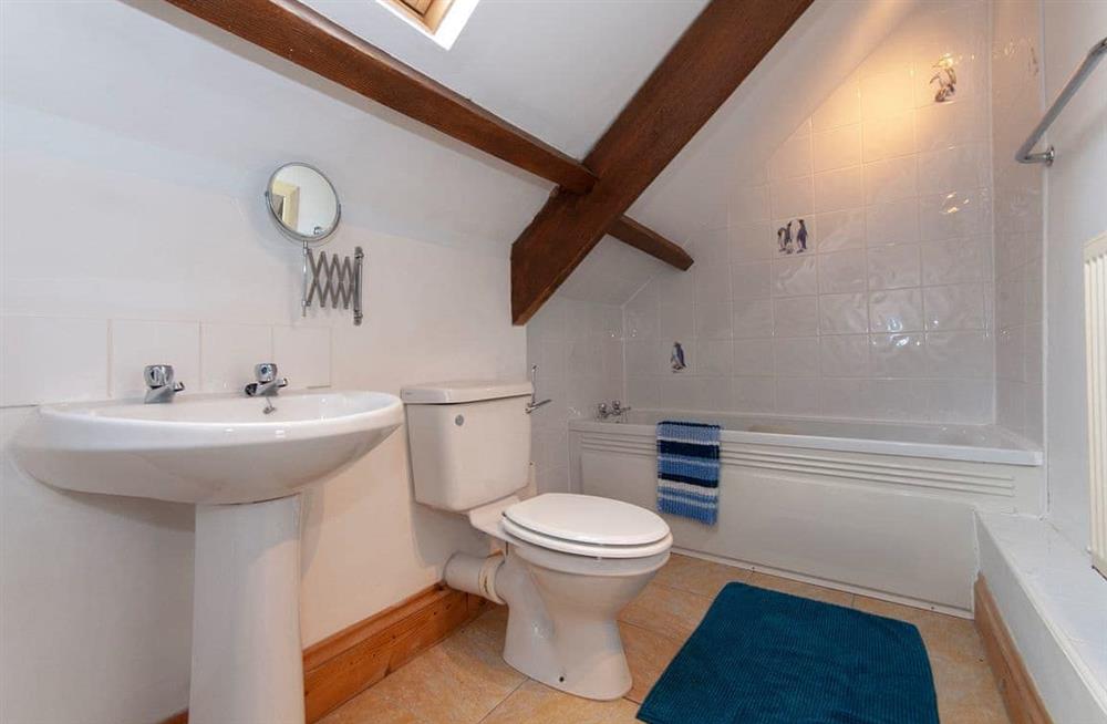 Bathroom at Nash Fields Cottage in Llangwm, near Burton, Pembrokeshire, Dyfed