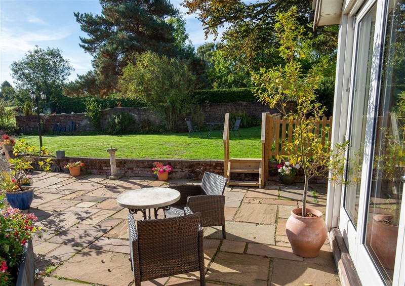 Enjoy the garden at Natures Lodge, Cookley
