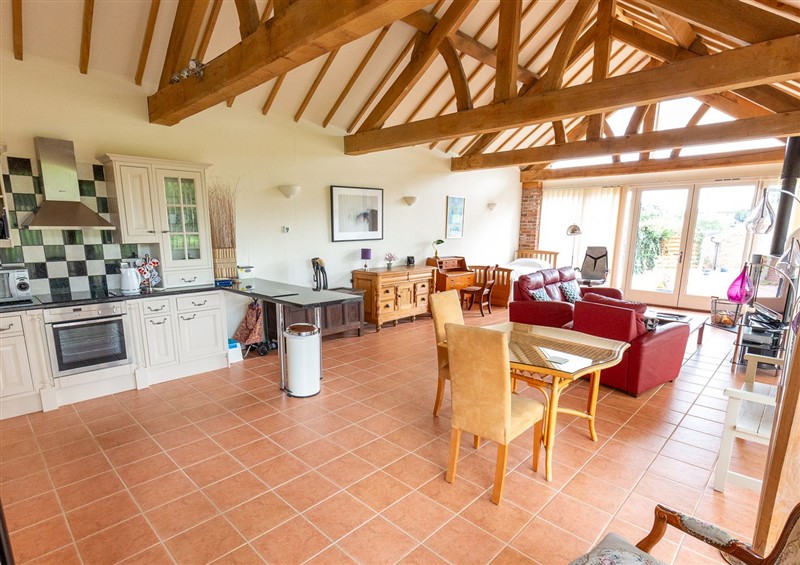 Enjoy the living room at Natures Lodge, Cookley