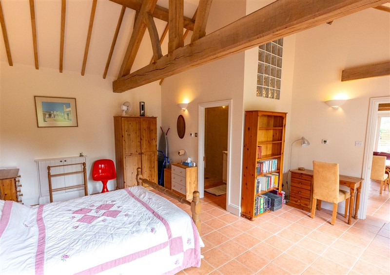 This is a bedroom at Natures Lodge, Cookley