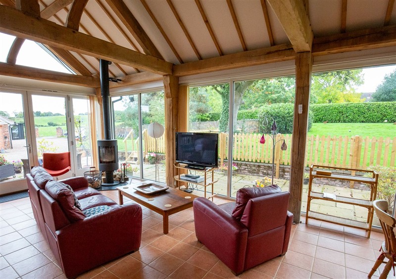 This is the setting of Nature's Lodge at Natures Lodge, Cookley