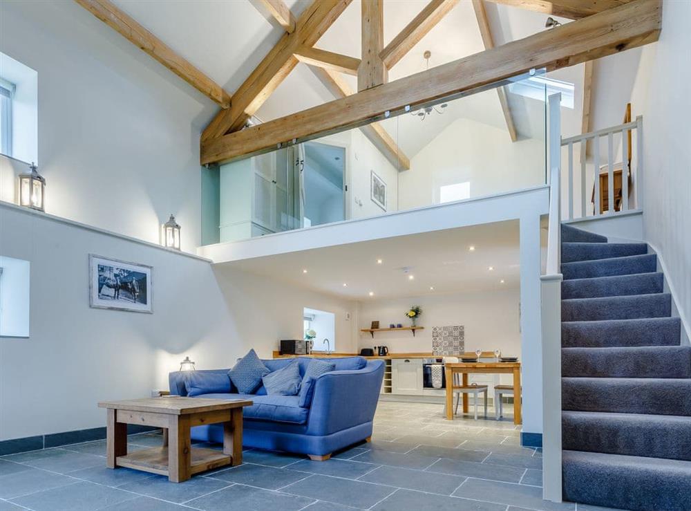 Open plan living space at Sycamore Cottage at Naze Farm<br />, 
