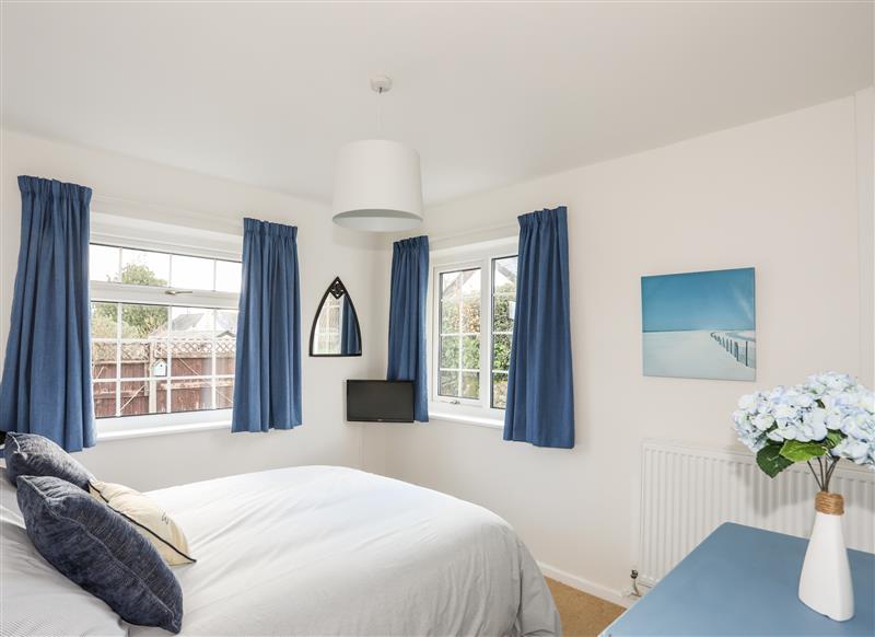 One of the bedrooms at Neaudd Wen, Red Wharf Bay near Benllech