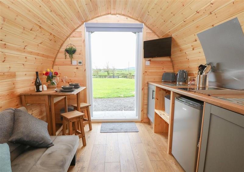 This is the kitchen at Nebo Pod, Amlwch