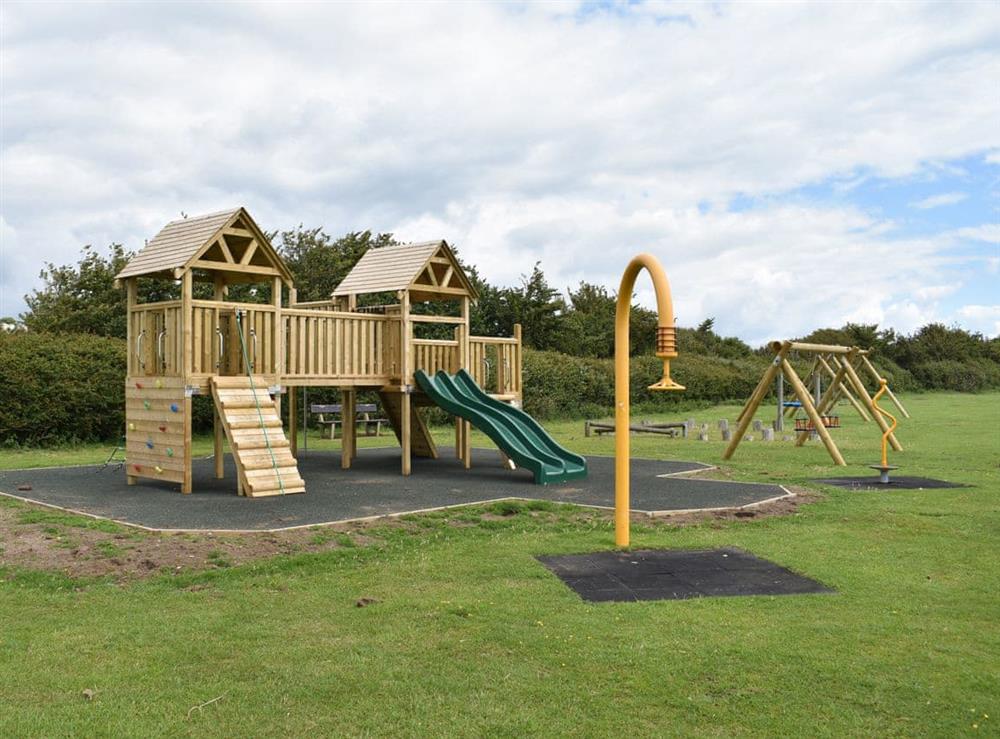 Large children’s play area at Needles and Winds in Freshwater, Isle of Wight