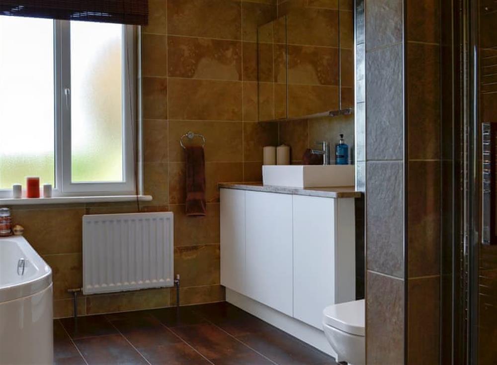 Bathroom at Neeprig in Skinburness, near Silloth, Cumbria