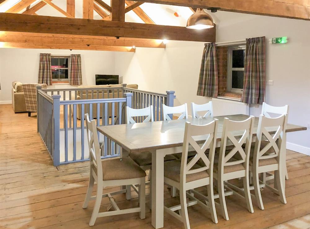Dining Area at Nellies Shed in Low Hunsley, North Humberside
