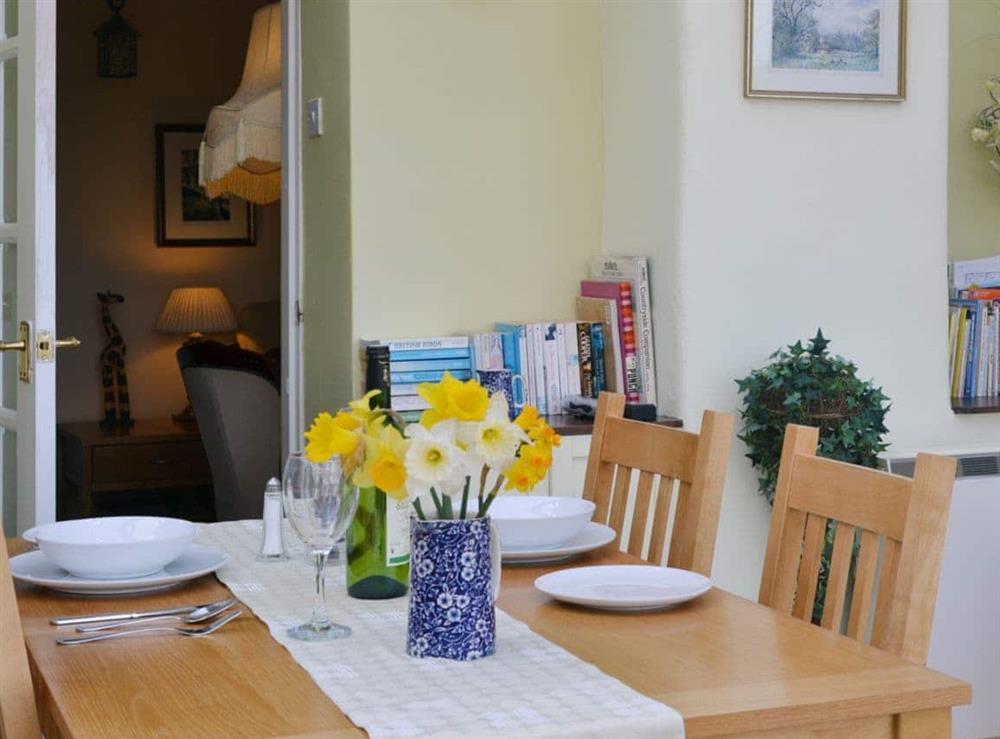 Dining Area at Nell’s Cottage in Dalton-in-Furness, Cumbria
