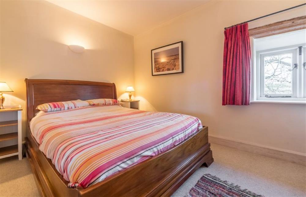 First floor: Bedroom two, double room at Nelsons Barn, Burnham Thorpe near Kings Lynn