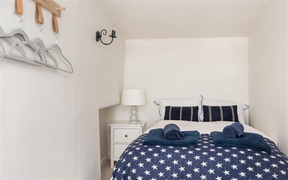 The small double bedroom  at Nelsons Watch in Hope Cove