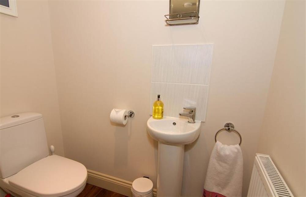 Ground floor: WC and wash basin at Neptune Cottage, Old Hunstanton