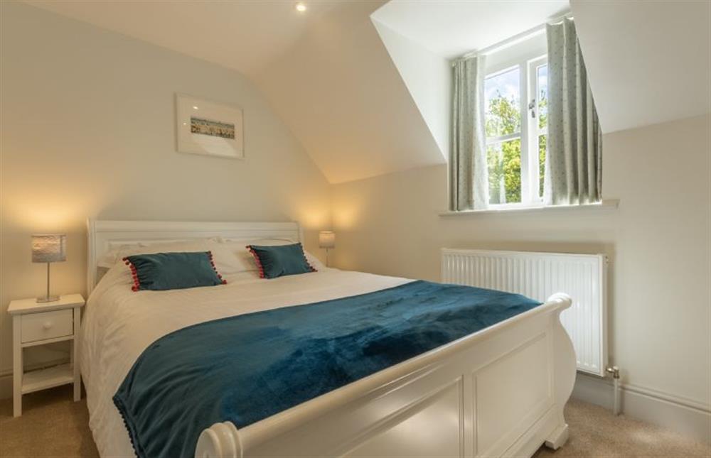 First floor: Master bedroom at Neptune House, Wells-next-the-Sea