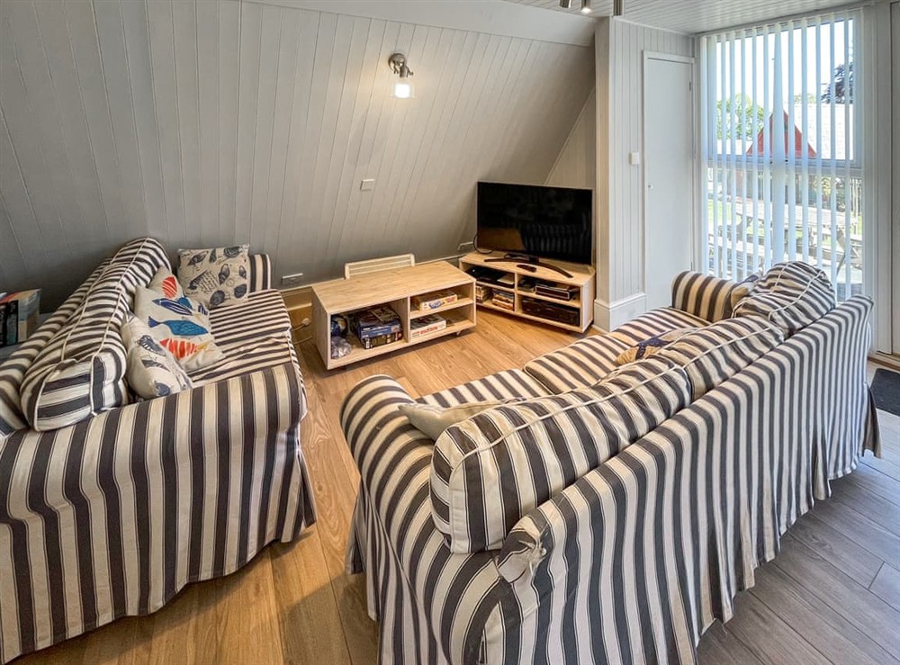 Open plan living space at Neptune in Kingsdown, near Deal, Kent