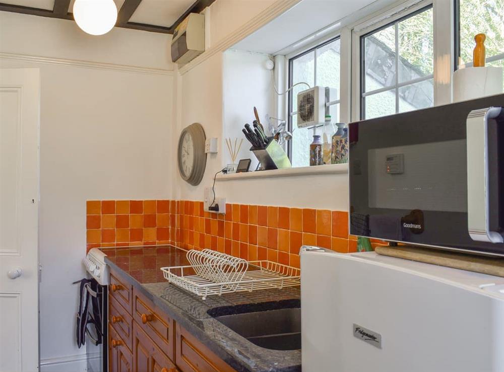 Kitchen at Nessa Cottage in St Clether, near Launceston, Cornwall