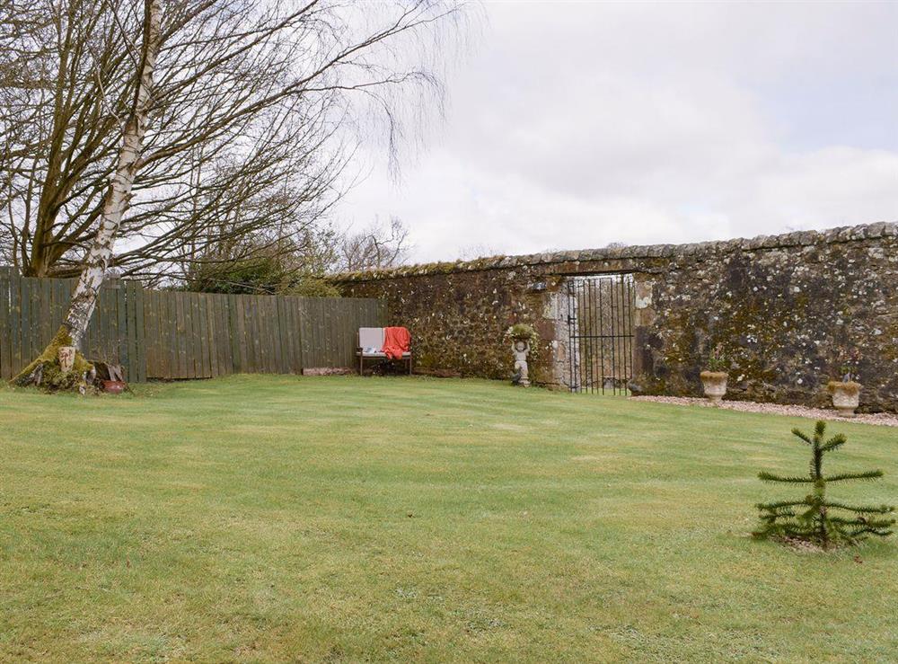 Large garden at Kinneddar Cottage, 
