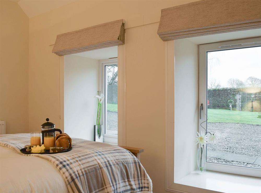 Airy double bedroom at Nether Cottage, 