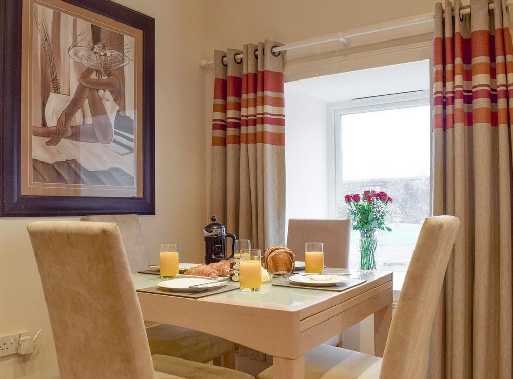Convenient dining area at Nether Cottage, 