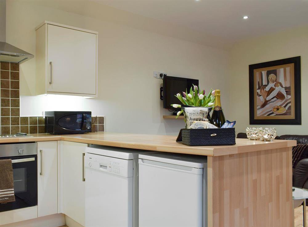 Fully-appointed kitchen at Nether Cottage, 