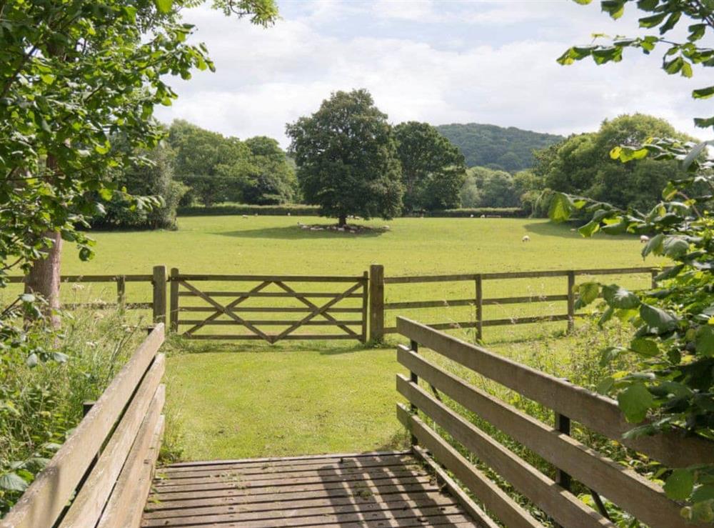 Unspoilt rural views at Brook House, 