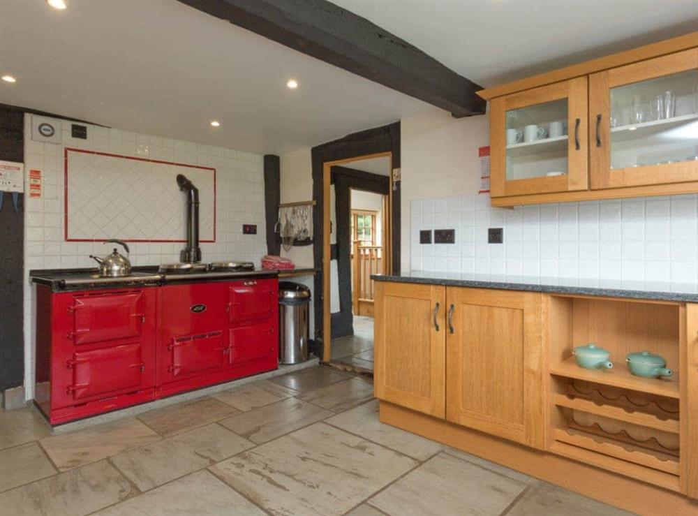 Spacious kitchen with ‘range’ cooker at Parkers, 