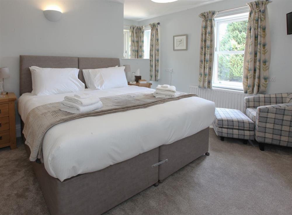 Downstairs bedroom, can be double or twins at Netherwood in Bakewell, Derbyshire