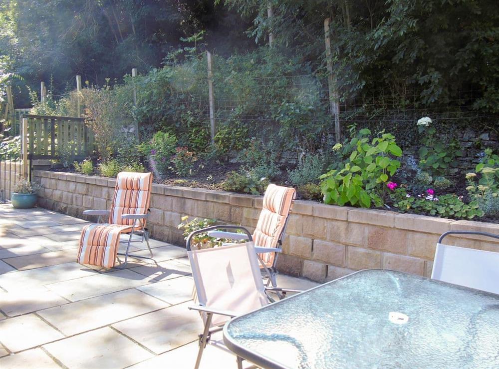 Enclosed patio with garden furniture and BBQ (photo 2) at Netherwood in Bakewell, Derbyshire